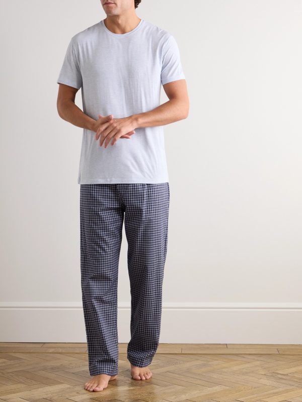 Braemar 32 Cotton-Flannel Pyjama Trousers - OU