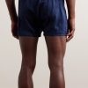 Woburn 8 Striped Silk-Satin Boxer Shorts - BK Woburn 8 Striped Silk-Satin Boxer Shorts - BK
