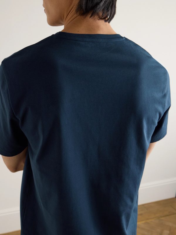 Relaxed-Fit Organic and Recycled Cotton-Jersey T-Shirt - BK