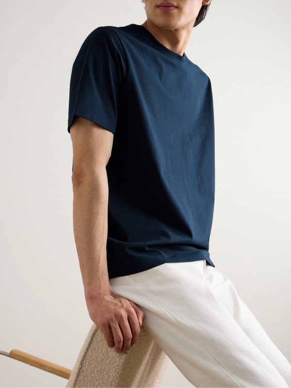 Relaxed-Fit Organic and Recycled Cotton-Jersey T-Shirt - FR