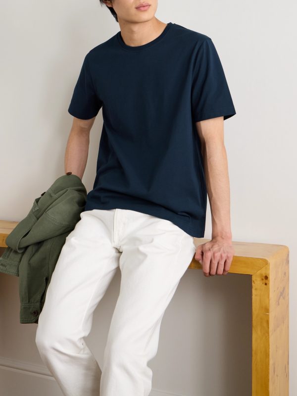 Relaxed-Fit Organic and Recycled Cotton-Jersey T-Shirt - OU