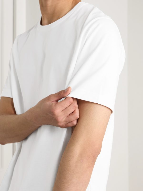 Relaxed-Fit Organic and Recycled Cotton-Jersey T-Shirt - FR Relaxed-Fit Organic and Recycled Cotton-Jersey T-Shirt - FR