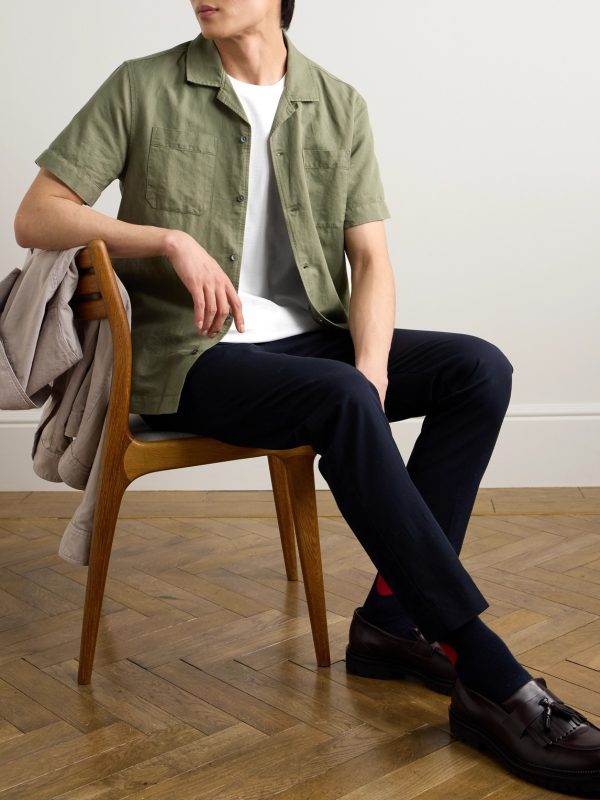 Relaxed-Fit Organic and Recycled Cotton-Jersey T-Shirt - OU Relaxed-Fit Organic and Recycled Cotton-Jersey T-Shirt - OU
