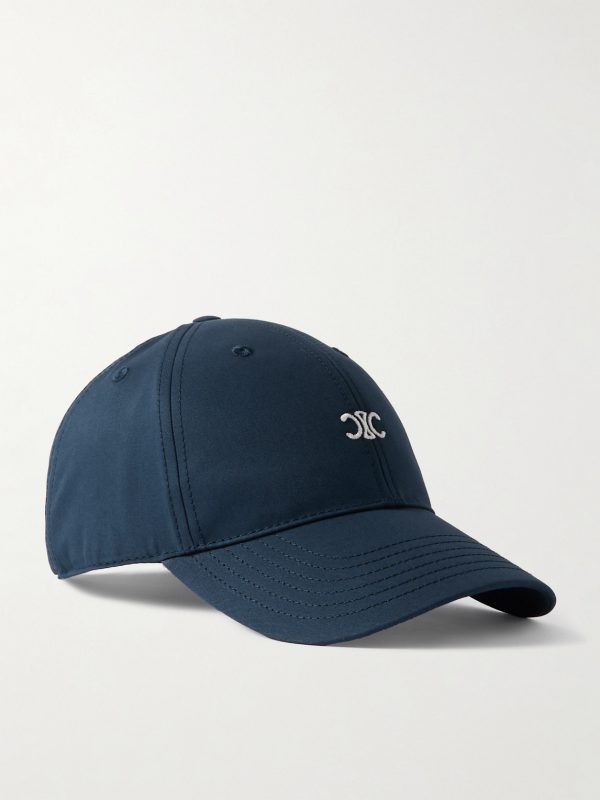 Triomphe Logo-Embroidered Cotton-Gabardine Baseball Cap Triomphe Logo-Embroidered Cotton-Gabardine Baseball Cap