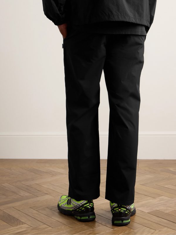 Straight-Leg Twill Trousers - BK