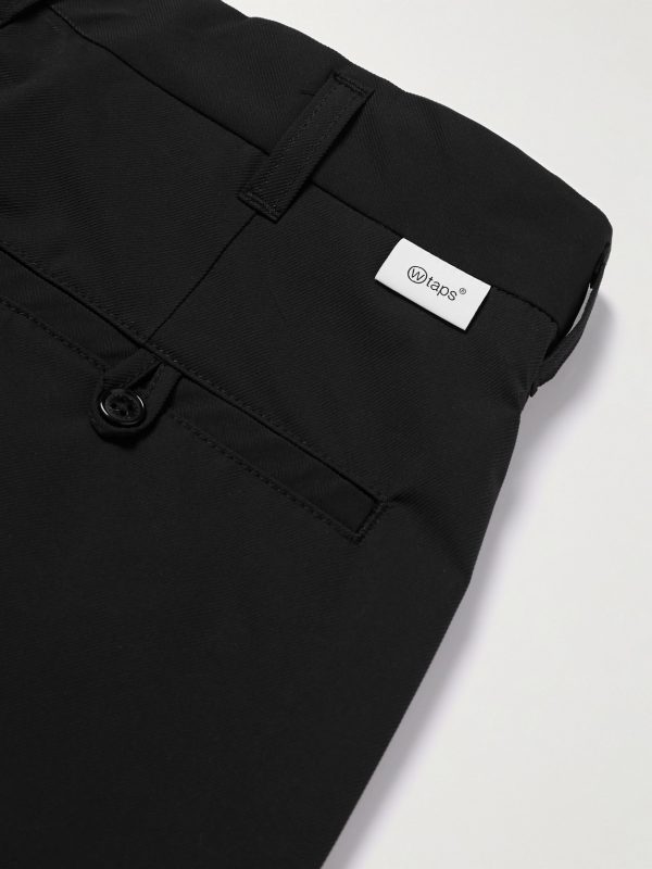 Straight-Leg Twill Trousers - CU