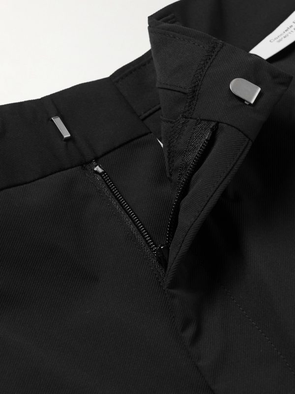 Straight-Leg Twill Trousers - E1
