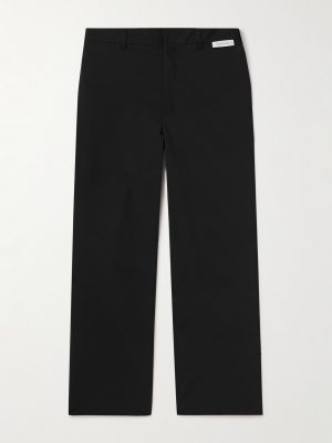 Straight-Leg Twill Trousers Straight-Leg Twill Trousers