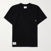 Logo-Appliquéd Printed Cotton-Jersey T-Shirt