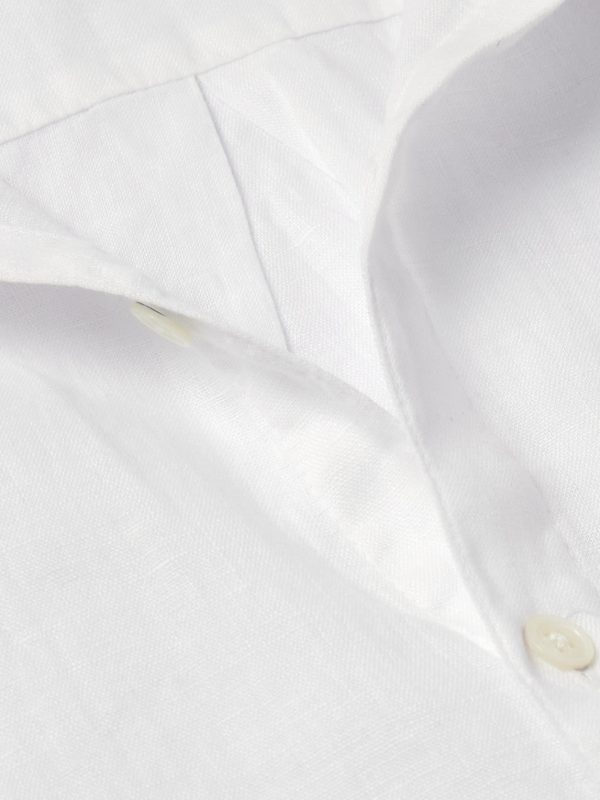 Garment-Dyed Linen Shirt - CU Garment-Dyed Linen Shirt - CU
