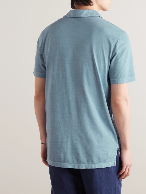 Supima Cotton-Jersey Polo Shirt - BK Supima Cotton-Jersey Polo Shirt - BK