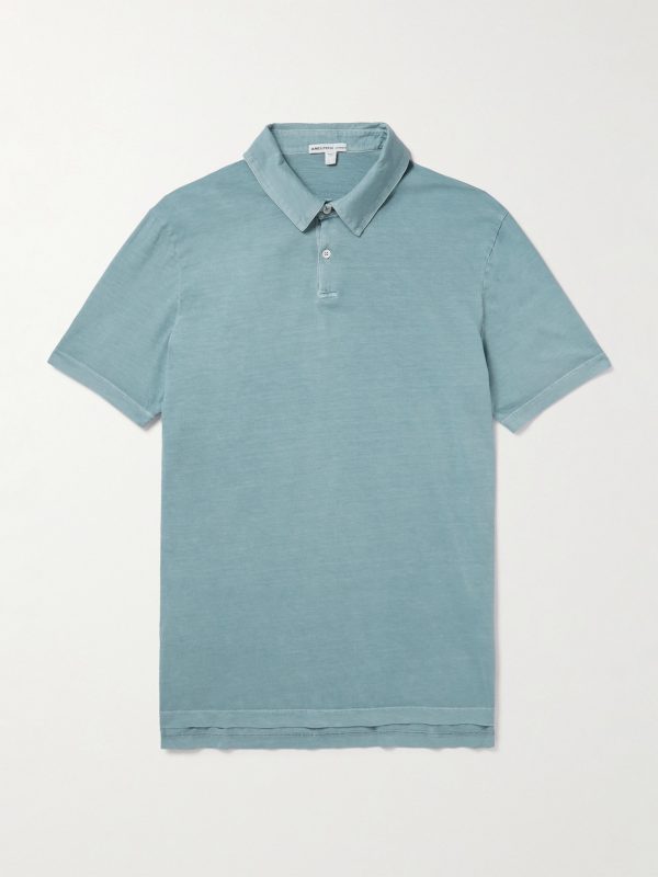 Supima Cotton-Jersey Polo Shirt Supima Cotton-Jersey Polo Shirt