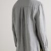 Garment-Dyed Linen Shirt - BK Garment-Dyed Linen Shirt - BK