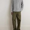 Garment-Dyed Linen Shirt - OU Garment-Dyed Linen Shirt - OU