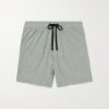 Straight-Leg Garment-Dyed Cotton-Jersey Drawstring Shorts Straight-Leg Garment-Dyed Cotton-Jersey Drawstring Shorts