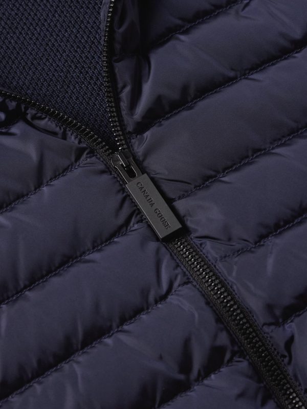 HyBridge Slim-Fit Quilted Down Shell and Merino Wool Jacket - CU HyBridge Slim-Fit Quilted Down Shell and Merino Wool Jacket - CU