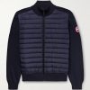 HyBridge Slim-Fit Quilted Down Shell and Merino Wool Jacket HyBridge Slim-Fit Quilted Down Shell and Merino Wool Jacket