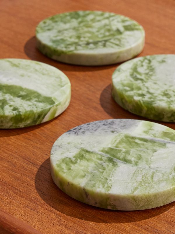 Hanson Set of Four Marble Coasters - CU