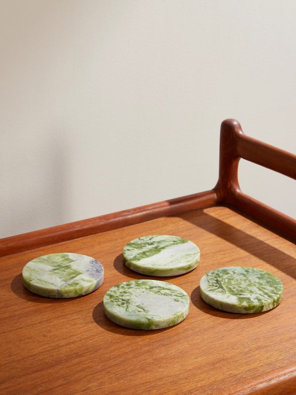 Hanson Set of Four Marble Coasters