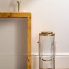 Dalmore Gold-Tone and Glass Lantern - OU Dalmore Gold-Tone and Glass Lantern - OU