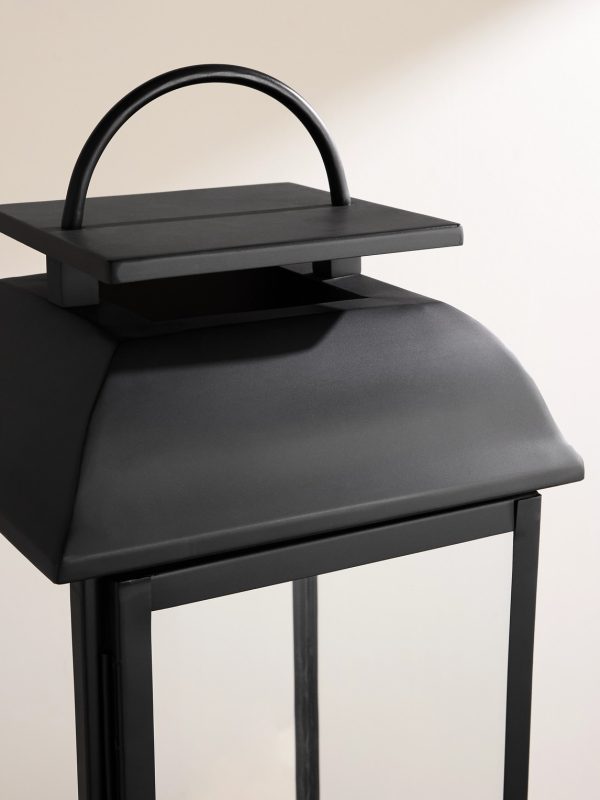 Fulton Metal and Glass Lantern - CU
