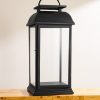 Fulton Metal and Glass Lantern