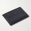 Bambou Scritto Venezia Softy Leather Cardholder - BK