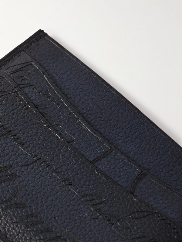 Bambou Scritto Venezia Softy Leather Cardholder - CU