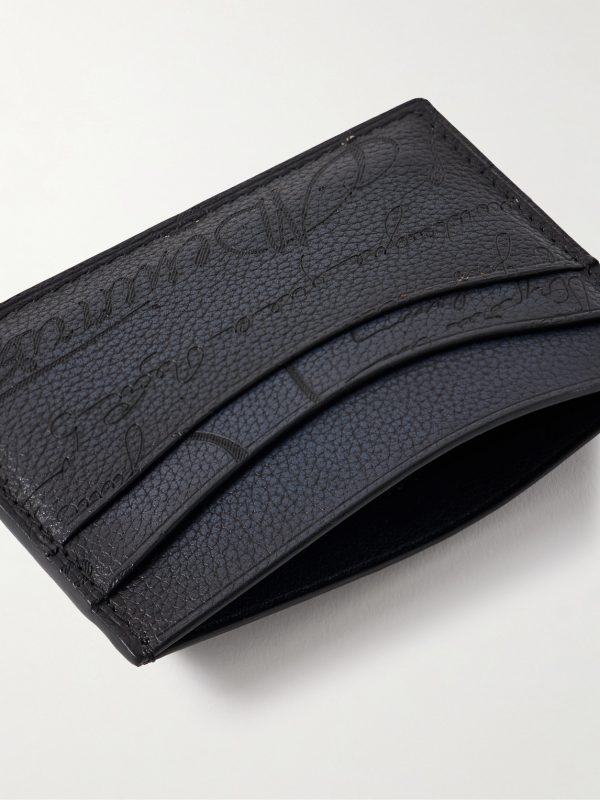 Bambou Scritto Venezia Softy Leather Cardholder - E1