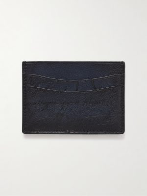 Bambou Scritto Venezia Softy Leather Cardholder