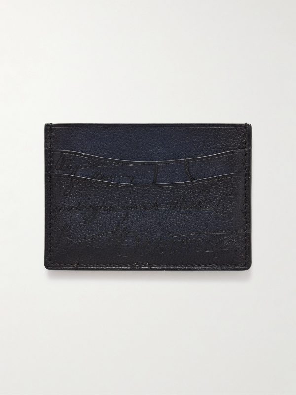 Bambou Scritto Venezia Softy Leather Cardholder