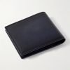 Makore Scritto Venezia Softy Leather Wallet - BK