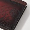 Makore Neo Scritto Venezia Leather Billfold Wallet - CU