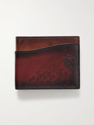 Makore Neo Scritto Venezia Leather Billfold Wallet Makore Neo Scritto Venezia Leather Billfold Wallet