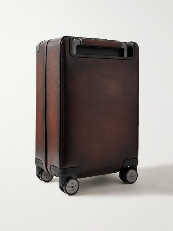 Formula 1005 Scritto Venezia Softy Leather Suitcase - BK Formula 1005 Scritto Venezia Softy Leather Suitcase - BK