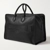 Overnight Full-Grain Leather Weekend Bag - BK Overnight Full-Grain Leather Weekend Bag - BK