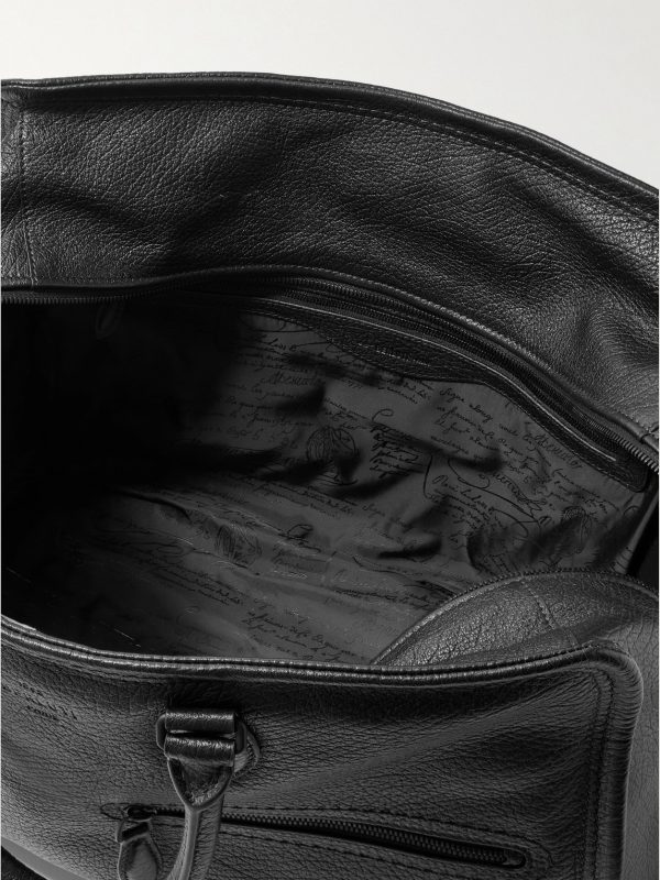 Overnight Full-Grain Leather Weekend Bag - E1 Overnight Full-Grain Leather Weekend Bag - E1