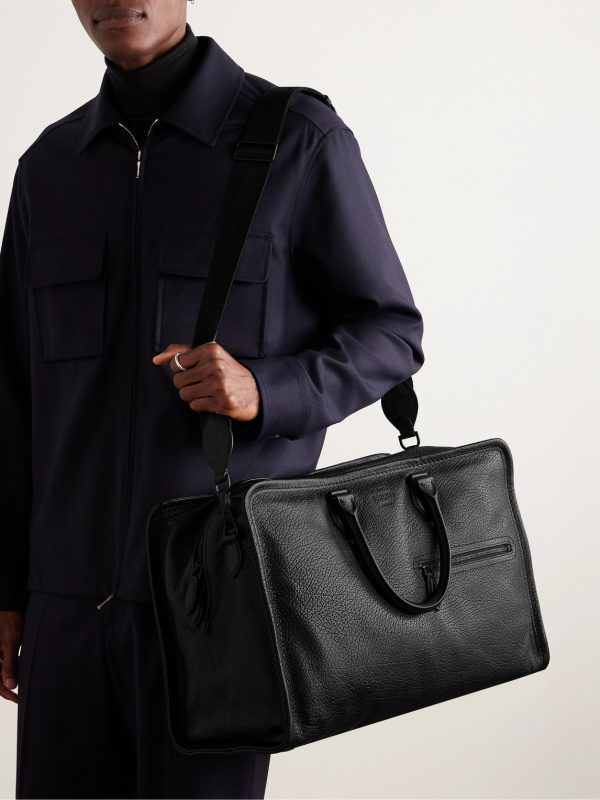 Overnight Full-Grain Leather Weekend Bag - E2 Overnight Full-Grain Leather Weekend Bag - E2
