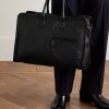Overnight Full-Grain Leather Weekend Bag - OU Overnight Full-Grain Leather Weekend Bag - OU