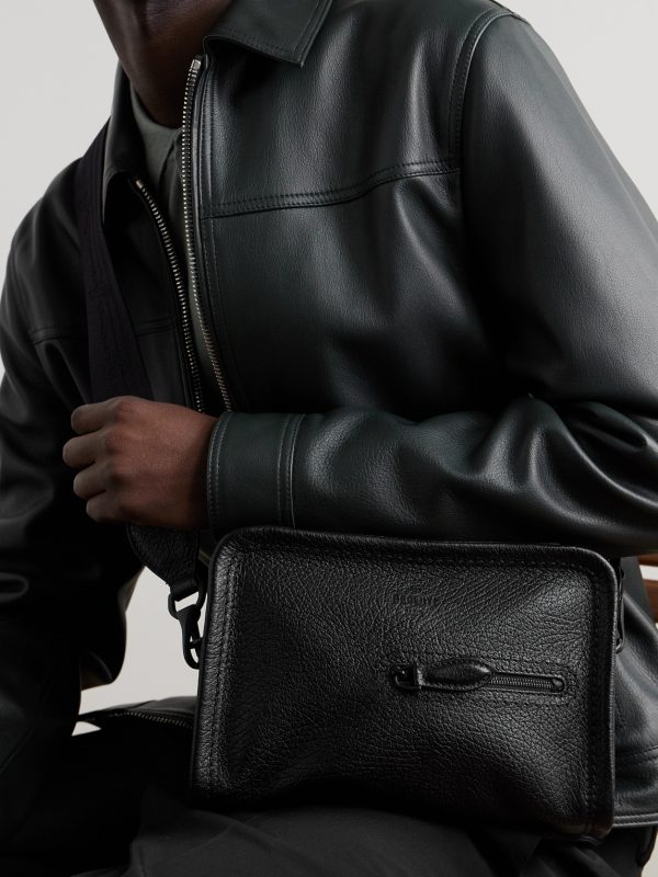 Journalier XS Full-Grain Leather Messenger Bag - OU Journalier XS Full-Grain Leather Messenger Bag - OU
