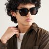Anagram Geometric Acetate Sunglasses - OU Anagram Geometric Acetate Sunglasses - OU