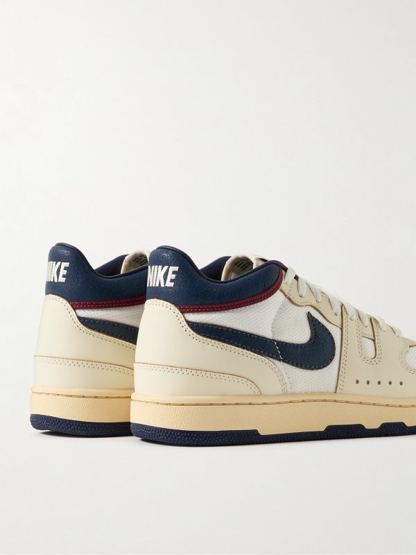 Attack Mesh, Suede and Leather Sneakers - BK