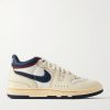 Attack Mesh, Suede and Leather Sneakers