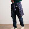 Attack Mesh, Suede and Leather Sneakers - OU