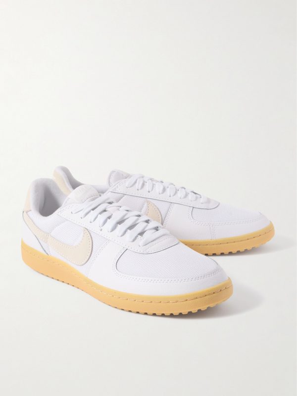 Field General 82 Suede-Trimmed Mesh and Leather Sneakers - FR