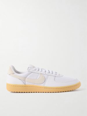 Field General 82 Suede-Trimmed Mesh and Leather Sneakers Field General 82 Suede-Trimmed Mesh and Leather Sneakers