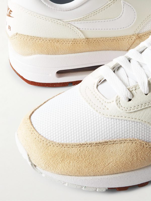 Air Max 1 SC Suede, Mesh and Leather Sneakers - CU Air Max 1 SC Suede, Mesh and Leather Sneakers - CU