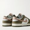 Dunk Low PRM Suede and Leather Sneakers - BK