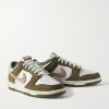 Dunk Low PRM Suede and Leather Sneakers - FR