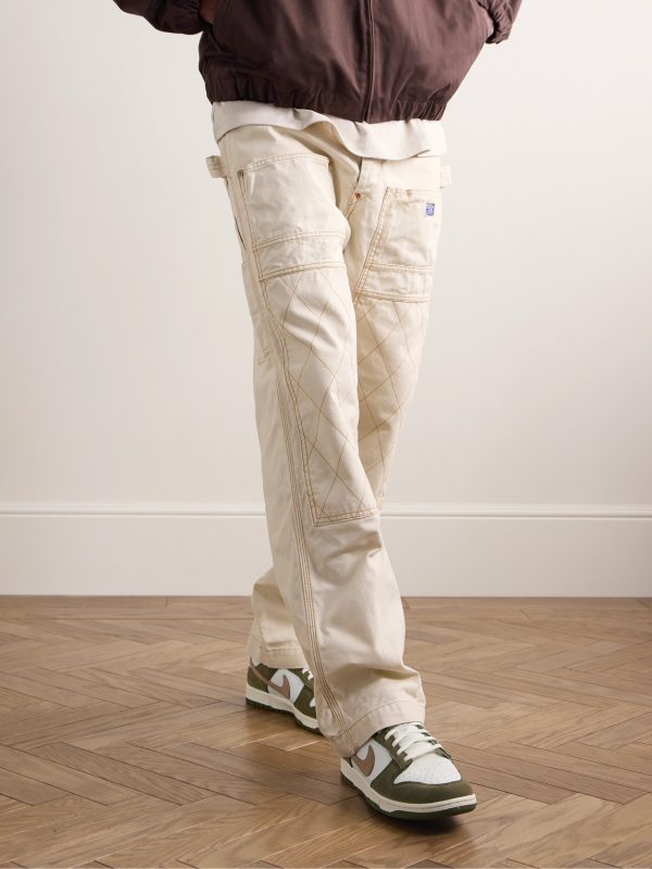 Dunk Low PRM Suede and Leather Sneakers - OU